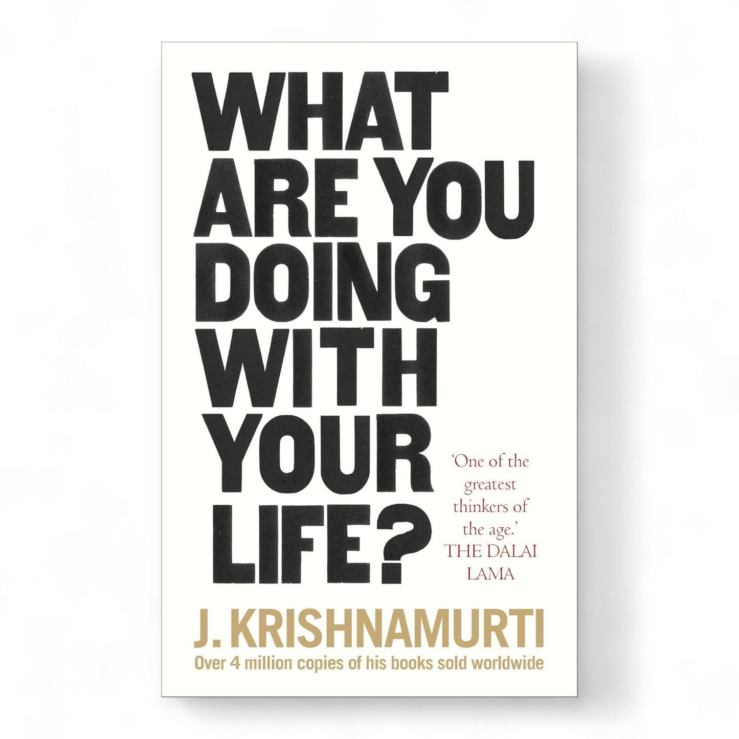 What Are You Doing With Your Life? by Jiddu Krishnamurti - NOVEL HOVEL