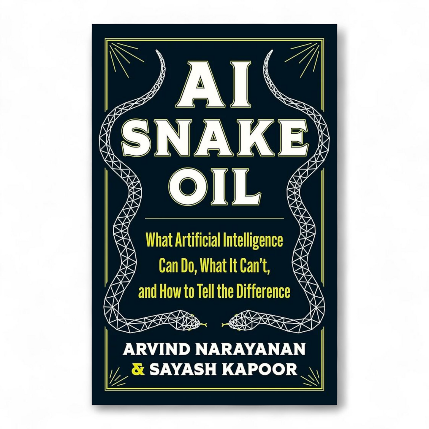 AI Snake Oil by Sayash Kapoor