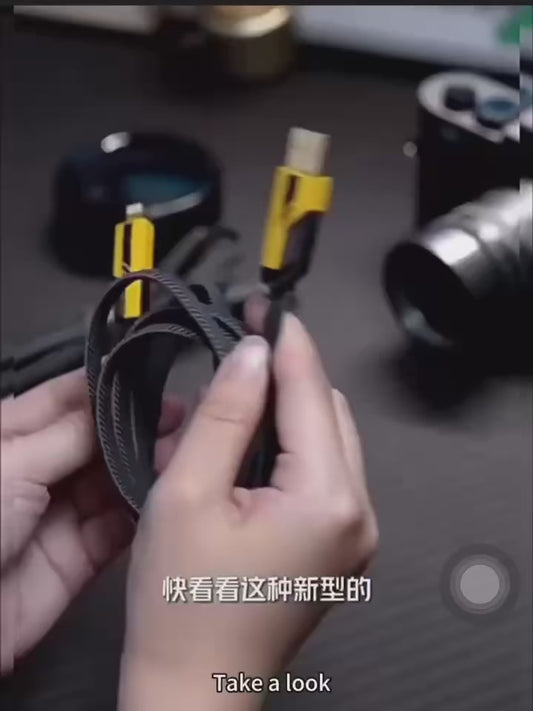 4 in 1 USB C Cable Fast Charging Data Cable 65W 27W PD QC3.0 Multifunction Charger Sync Cord For iPhone Samsung Huawei Xiaomi