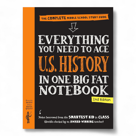 Everything You Need to Ace U.S. History in One Big Fat Notebook (b&w print)