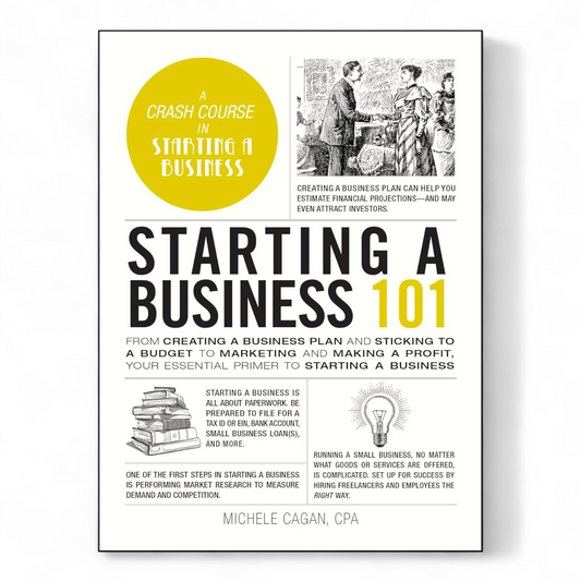 Starting A Buisness by Michele Cagan - NOVEL HOVEL