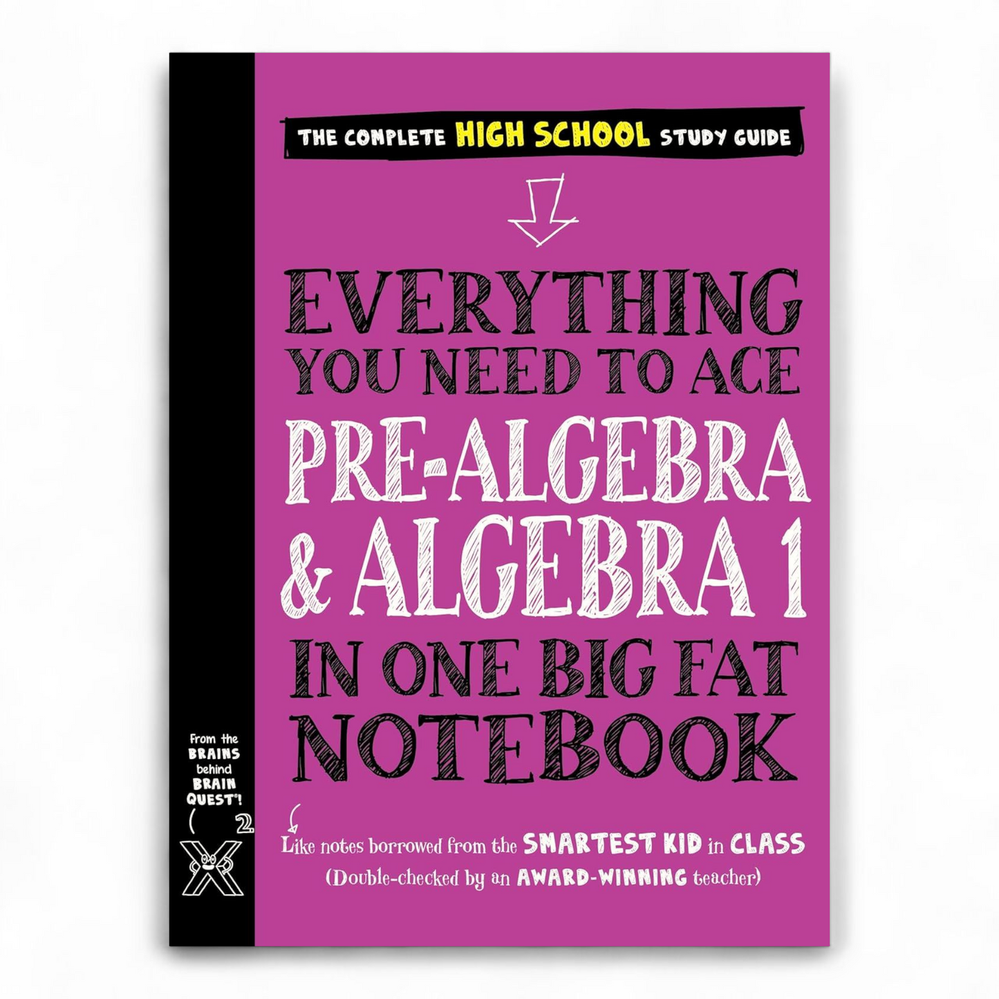 Everything You Need to Ace Pre-Algebra and Algebra 1 in One Big Fat Notebook (b&w print)