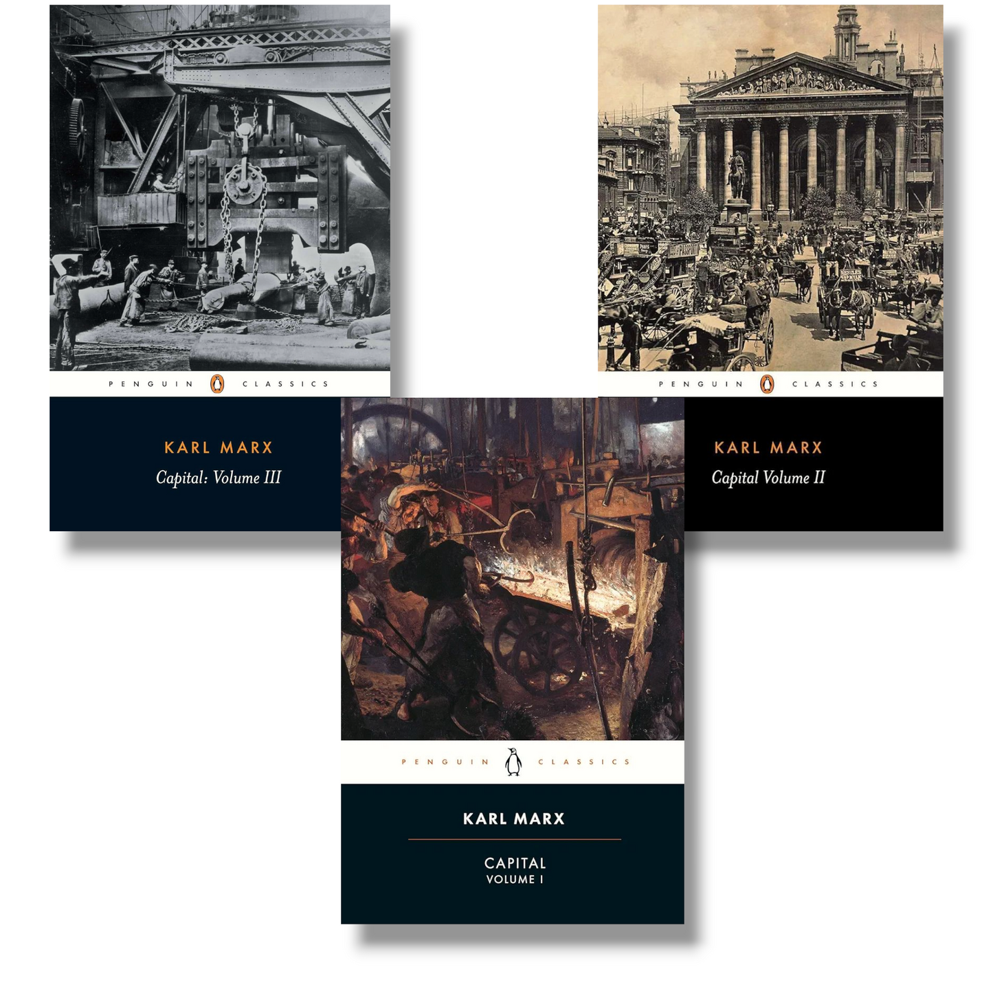 Capital complete by Karl Marx (3 Volumes)