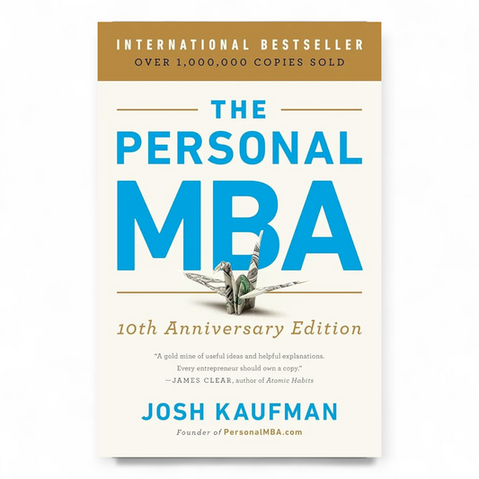 The Personal MBA by JOSH KAUFMAN - NOVEL HOVEL