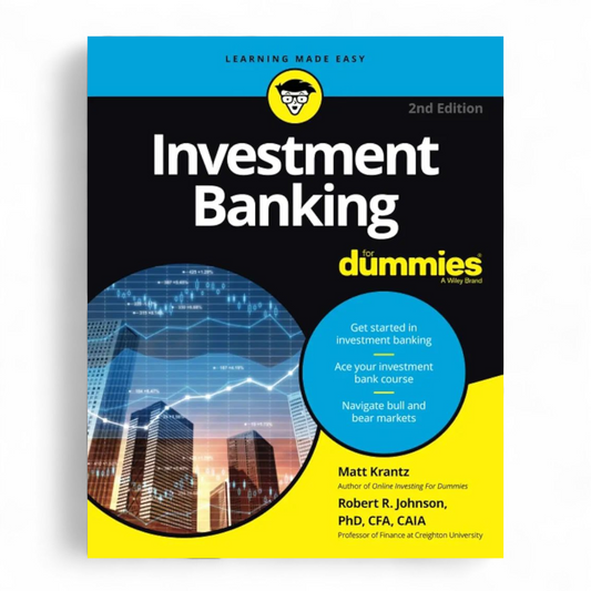 Investment Banking For Dummies by Matthew Krantz - NOVEL HOVEL