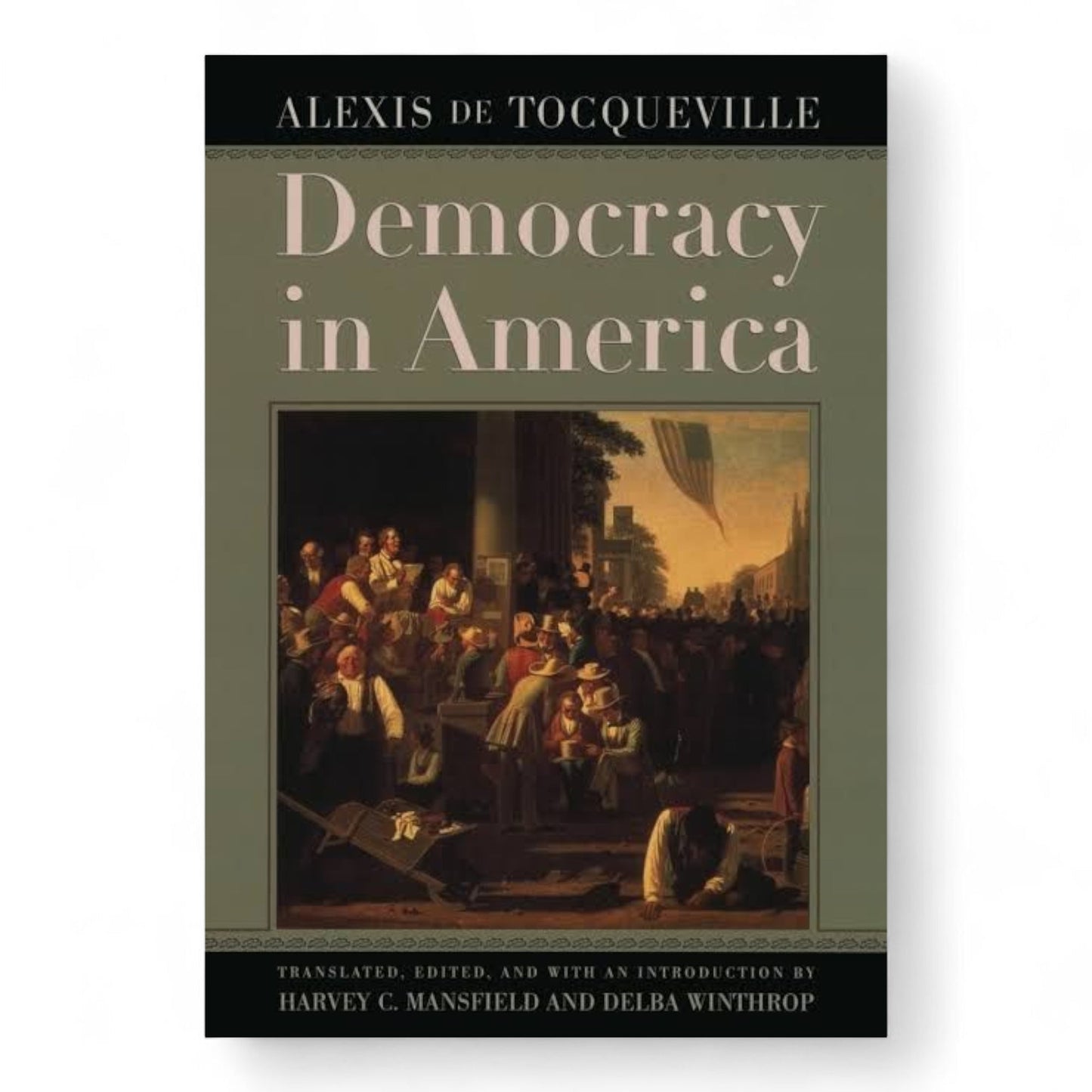 Democracy in America Book by Alexis Henri C M Clerel Tocqueville