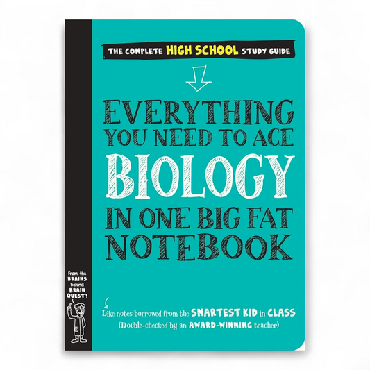 Everything You Need to Ace Biology in One Big Fat Notebook(b&w print)