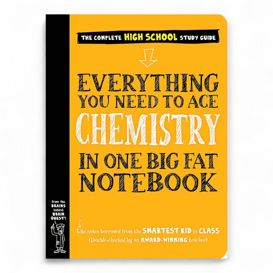 Everything You Need to Ace Chemistry in One Big Fat Notebook (b&w print)