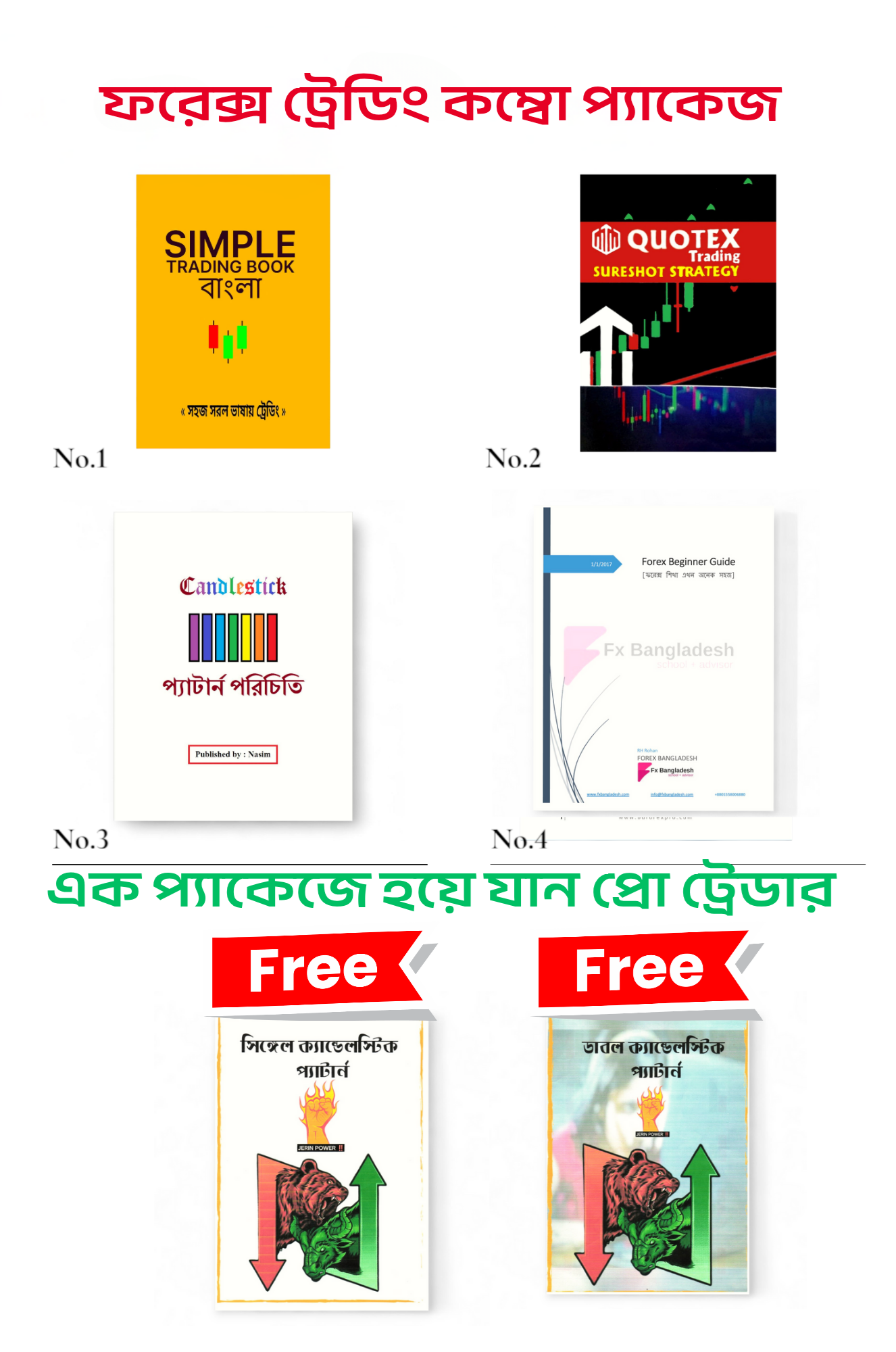 800 tk ফরেক্স ট্রেডিং কম্বো প্যাকেজ